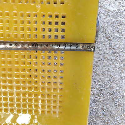 लौह अयस्क खनन के लिए 40 मिमी पॉलीयूरेथेन स्क्रीन मैट