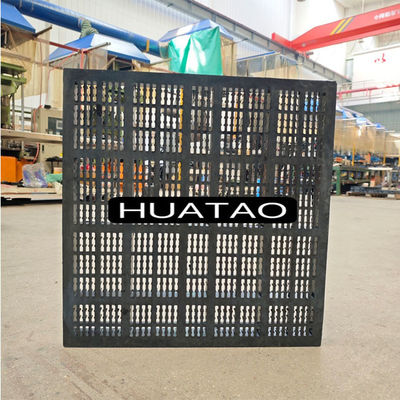 25*6mm Mesto विश्वसनीय रबर स्क्रीनिंग Sieve Mesh Panels For Mining Use वाइब्रेटिंग स्क्रीन
