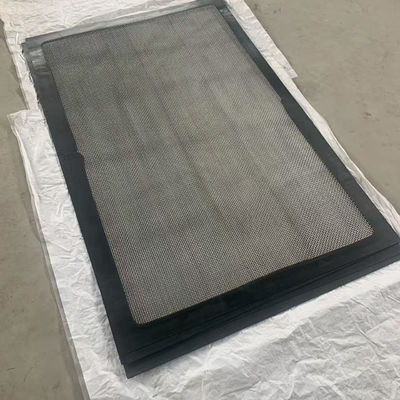 230 काउंट फाइन-मेश इंडस्ट्रियल बोल्टिंग क्लॉथ विथ कैनवस एज