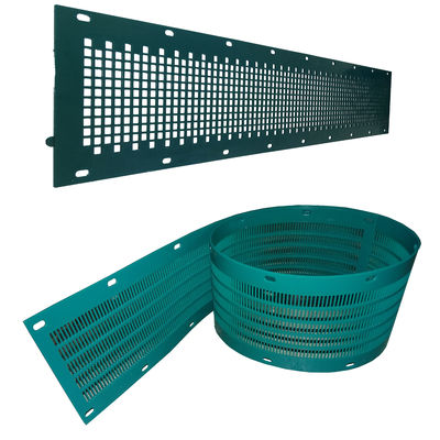 1रासायनिक पाउडर पृथक्करण के लिए.25 मीटर पहनने प्रतिरोधी पीयू फ्लिप-फ्लॉप स्क्रीन