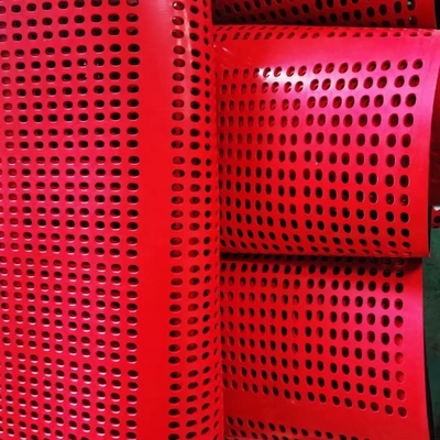 1.25 मीटर थाई रबर स्क्रीन मैट खनिज प्रसंस्करण के लिए 8 मिमी मोटाई