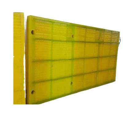 WS 85 Vibrating Polyurethane Screen Cloth 500x500mm Anti-Clogging 0.075mm Seam for Gold Mine Screening