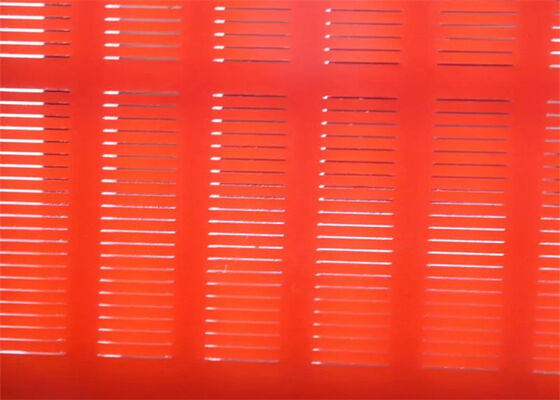 पॉलीयूरेथेन खनन उच्च आवृत्ति स्क्रीन (1040x700 मिमी) 1-10 मिमी एपर्चर के साथ, उच्च पहनने के प्रतिरोध